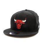 Casquette snapback - new era - chicago bulls - 9fifty - couronne rigide - visi�re plate