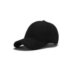 Casquette - velours ctel - unisexe - hiver - noir