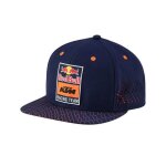 Casquette visi�re plate red bull ktm team moto gp officiel - unisexe - bleu orange