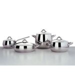 Casserole - alessi - mami - acier inoxydable 18 / 10 - 145 cm - 100 cl