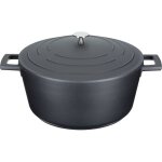 Casserole avec couverclegrand modèle 5l / 28 cmen fonte daluminium légèrecompatible avec la plaque À ... Casserole avec couverclegrand modèle 5l / 28 cmen fonte daluminium légèrecompatible avec la plaque À ...