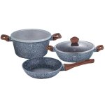 Casseroles et poêle - berlinger haus - bh - 7060 - granit antiadhésif - système turbo induction - 3 pièces ... Casseroles et poêle - berlinger haus - bh - 7060 - granit antiadhésif - système turbo induction - 3 pièces ...