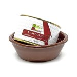 Cassoulet aux manchons de canard confits 1500g et sa cassole en terre cuite