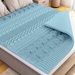 Catavana - surmatelas 140x190 cm - mousse � m�moire de forme 5 cm avec gel - confort ergonomique avec ...