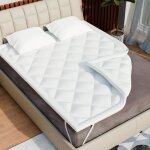 Catavana - surmatelas confort 80x200 cm - microfibre respirante hypoallergénique anti - acariens - 800g ... Catavana - surmatelas confort 80x200 cm - microfibre respirante hypoallergénique anti - acariens - 800g ...