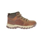 Bottillons - caterpillar - threshold rebou - cuir - marron - homme