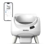 Catlink c08 ? liti�re automatique xxl intelligente auto - nettoyage bac 12l contr�le app wifi 5g / 2. ...