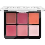Blush - palette blush blur balm - 4 teintes + illuminateur & topper - baume?poudre modulable - effet ...