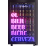 Cave  bire - pose libre - la sommeliere - beer150 - 128 l - classe c - 54 x 553 x 83 cm - noir