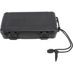 Cave � cigares pouvant contenir 5 cigares bo�te de rangement portable en abs avec poign�e en corde id�ale ...