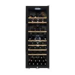 Cave à vin - la sommeliere - ecs81. 2z - 75 bouteilles - double compartiment - contrôle électronique Cave à vin - la sommeliere - ecs81. 2z - 75 bouteilles - double compartiment - contrôle électronique