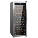 Cave  vin 80 bouteilles - vevor - rfrigrateur  vin  double zone et  double temprature - stockage ...
