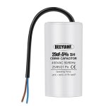 Cbb60 25uf condensateur de d�marrage 25�f condensateur de d�marrage de moteur 50 / 60hz 450vac condensateur ...