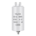 Cbb60 condensateur de d�marrage 16?f condensateur 450v condensateur moteur connecteur 50 / 60hz pour ...