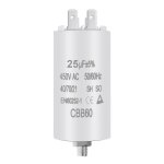 Cbb60 condensateur de d�marrage 25?f condensateur 450v condensateur moteur connecteur 50 / 60hz pour ...