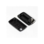 Ce0523 kit coque cl� 3 boutons + pile cr1620 compatible peugeot 207 / 308 / 407 citro�n berlingo / c5 ...