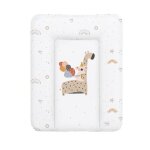 Ceba baby matelas  langer epais lavable - girafe 50x70 cm - certifi ko - tex impermable