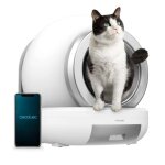 Cecotec bac  litire compact avec nettoyage automatique pumba 7000 cleankitty compact connected