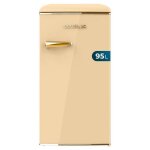 Mini rfrigrateur - cecotec - bolero coolmarket tt - rtro beige - 95l - classe e
