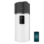 Cecotec chauffe - eau � a�rothermie de 80l water connected. basse consommation contr�le par app r290