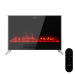 Cecotec chemin�e �lectrique readywarm 7500 3in1 total flames. 1500 w 2 modes thermostat t�l�commande ...