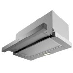 Hotte aspirante tlescopique - cecotec - bolero flux tlm 603500 - 60 cm - 350 m3 / h - blanche