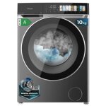 Cecotec lave - linge 10kg chargement frontal bolero dresscode 10970 direct drive steel. moteur direct ...