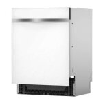 Cecotec lave - vaisselle int�grable 60cm bolero aguazero 6620 full - bi white glass c. 1850w 15 couverts ...