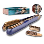 Lisseur vapeur - cecotec - ritualcare air lisse 2in1 - fonction plasma - 2 ttes magntiques