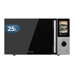 Cecotec micro - ondes digital tactile avec gril 25 l convection 2500 touch. 900 w gril 1200 w commande ...