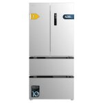 Cecotec r�frig�rateur porte fran�aise inox - 463l bolero coolmarket fd 436 inox e. hauteur 183 cm et ...