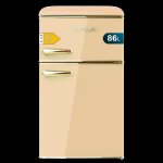 Cecotec r�frig�rateur r�tro bolero coolmarket 2d origin 86 beige e