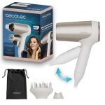Cecotec s�che - cheveux pliable ionicare power&travel champagne. 2400w moteur dc technologie ionique ...