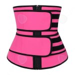 Ceinture abdominale amincissante fermeture �clair double pression confortable et respirante 78x26cm r�glable ...