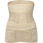 Ceinture abdominale post - partum rglable corset de rparation ensemble deux pices - xxl (couleur peau) ...