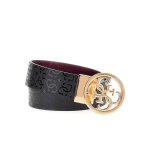 Ceinture guess femme nolana noir synthtique
