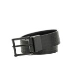 Ceinture guess homme signature g noir synthtique