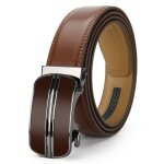 Ceinture homme ceinture automatique � cliquet pour homme ceinture en cuir de 35 mm de large