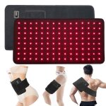 Ceinture de luminothrapie rouge appareil de ceinture lumire rouge rglable avec minuterie pour le dos ...