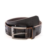 Ceinture marron fonc homme von dutch chain