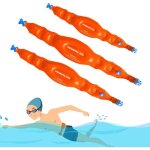 Ceintures de natation pour adultes et enfants - aide � la natation - ceintures de flottaison (1 ensemble ...