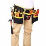 Ceinture porte - outils avec 11 poches porte outilsen tissu oxford impermable avec sangles rglables ...