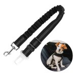 Ceinture de sécurité pour chien - indéchirable - réglable - noir Ceinture de sécurité pour chien - indéchirable - réglable - noir