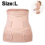 Ceinture de soutien post - partum 3 en 1 pour le ventre et le bassin gaine amincissante postnatale taille ...