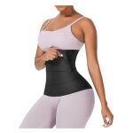 Ceinture de sudation 5m - marque - abdominale gaine amincissante ventre plat waist trainer sport noir ...