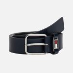 Ceinture - tommy hilfiger - tjm scanton 3. 5 - cuir lisse - bleu marine - d�contract�e