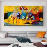 C�l�bre peinture � lhuile de picasso r�plique oeuvres impression mur art toile photos pour salon moderne ...