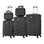 Celims france - set de valise 5 pièces aerowave ensemble de valises cadenas legère et rigide noir Celims france - set de valise 5 pièces aerowave ensemble de valises cadenas legère et rigide noir