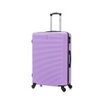 Valise grande taille 75cm valise soute 23kg valise abs légère et rigide violet Valise grande taille 75cm valise soute 23kg valise abs légère et rigide violet
