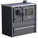 Celimika eco cuisini�re � bois a + 10 kw evacuation droite �120 mm